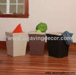 Polyester laundry hamper for wholesale