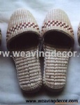 Wholesale Handmade straw slipper mat slipper for summer